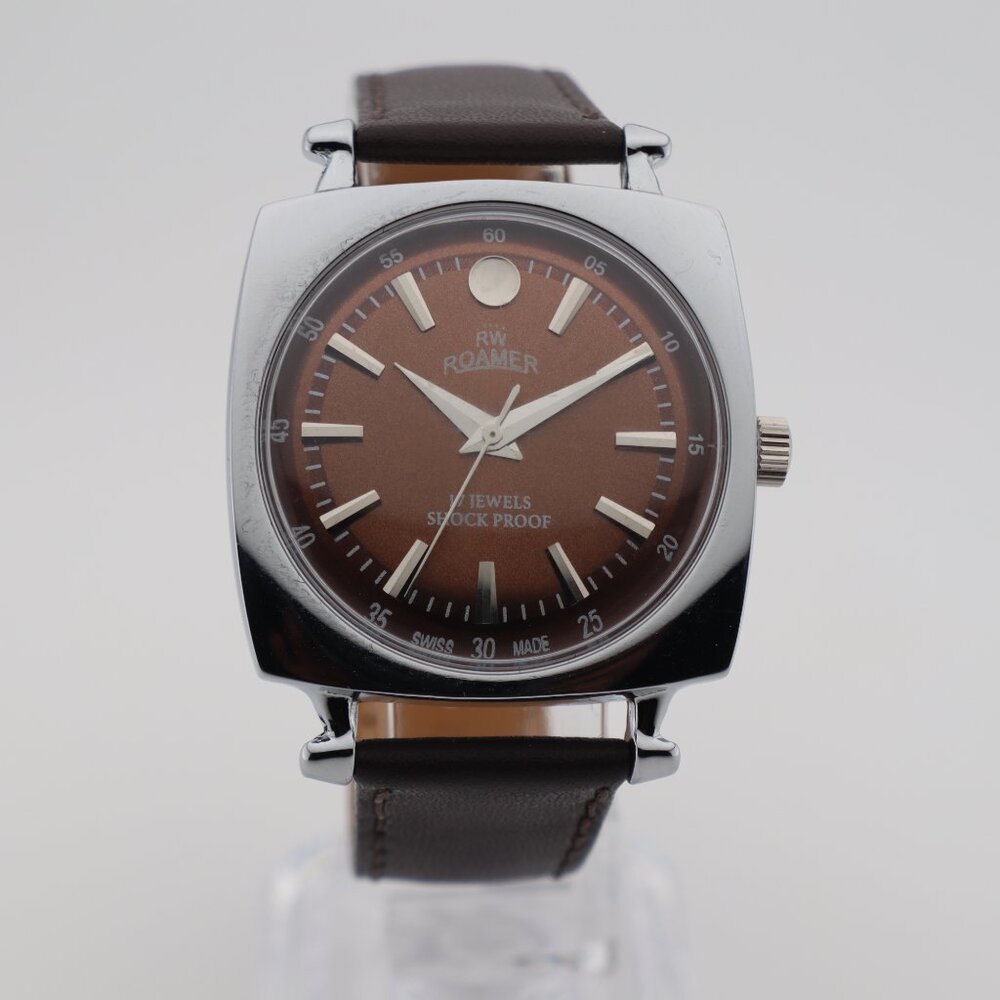 Vintage Roamer ST96 Watch – Swiss Made, 17 Jewels, Manual Wind, Stylish